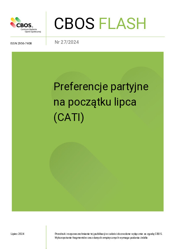 Okładka CBOS Flash nr 27/2024