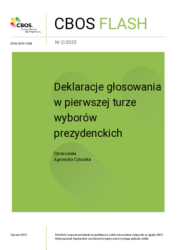 Okładka CBOS Flash nr 2/2025