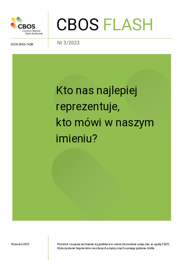 Okładka CBOS Flash nr 3/2023