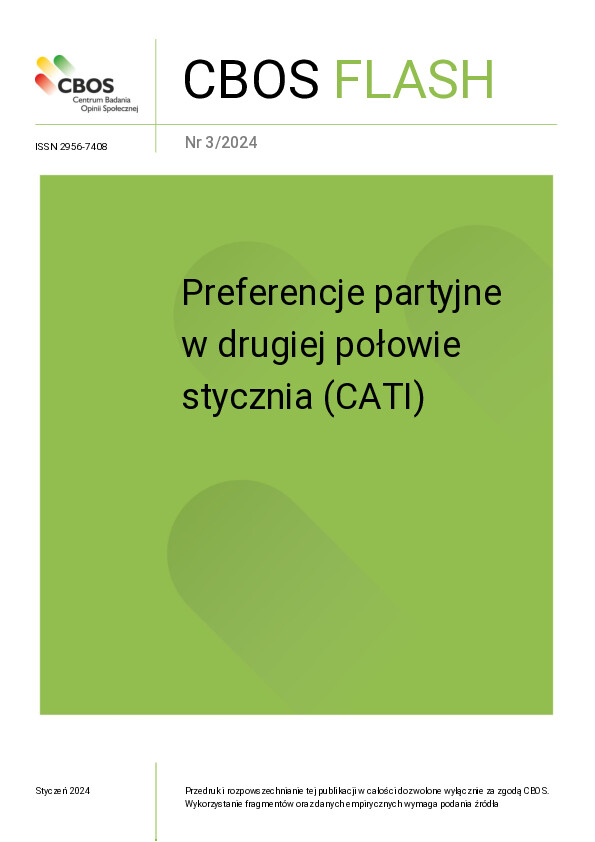 Okładka CBOS Flash nr 3/2024