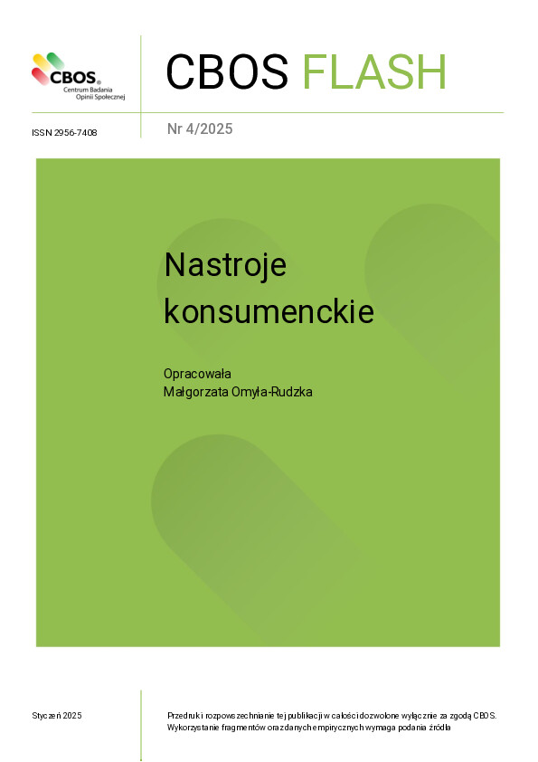 Okładka CBOS Flash nr 4/2025