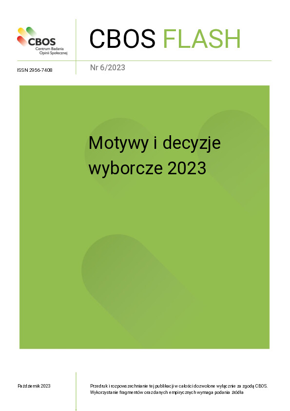 Okładka CBOS Flash nr 6/2023