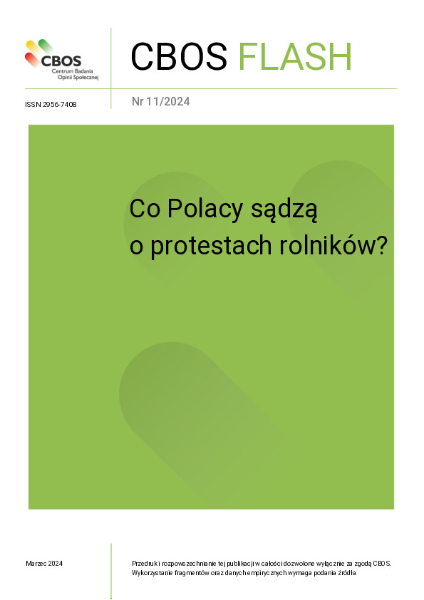 Okładka CBOS Flash nr 11/2024