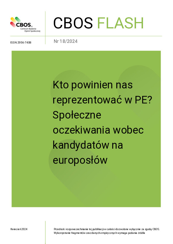 Okładka CBOS Flash nr 18/2024