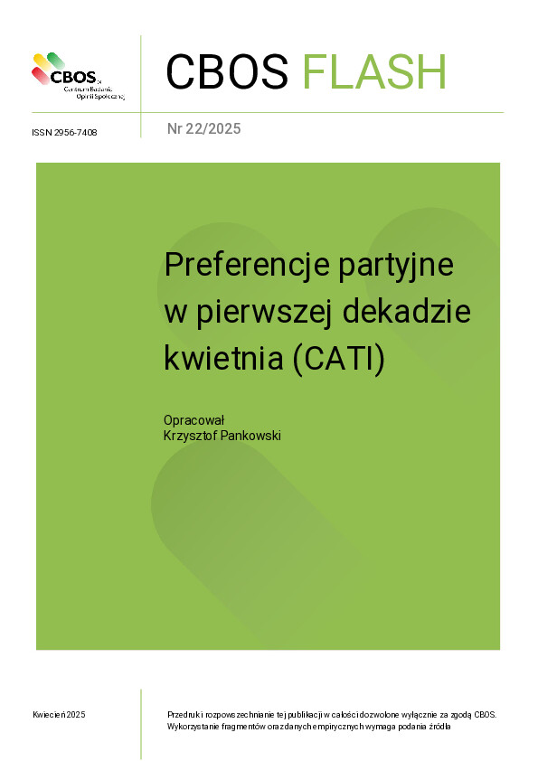 Okładka CBOS Flash nr 22/2025