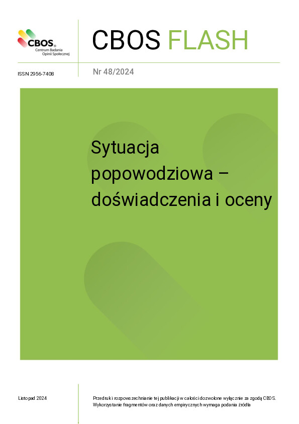 Okładka CBOS Flash nr 48/2024