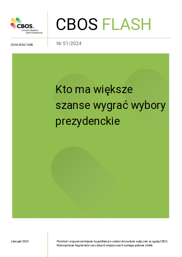 Okładka CBOS Flash nr 51/2024