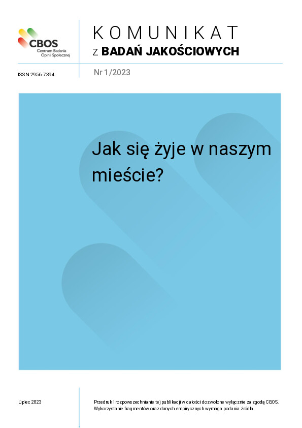 Okładka CBOS Fokus nr 1/2023