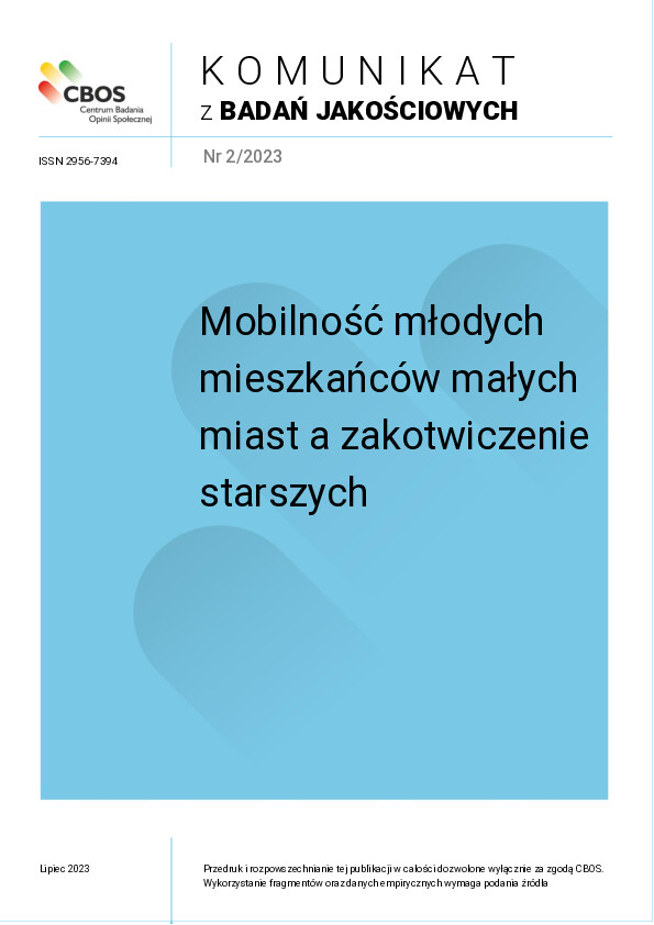 Okładka CBOS Fokus nr 2/2023