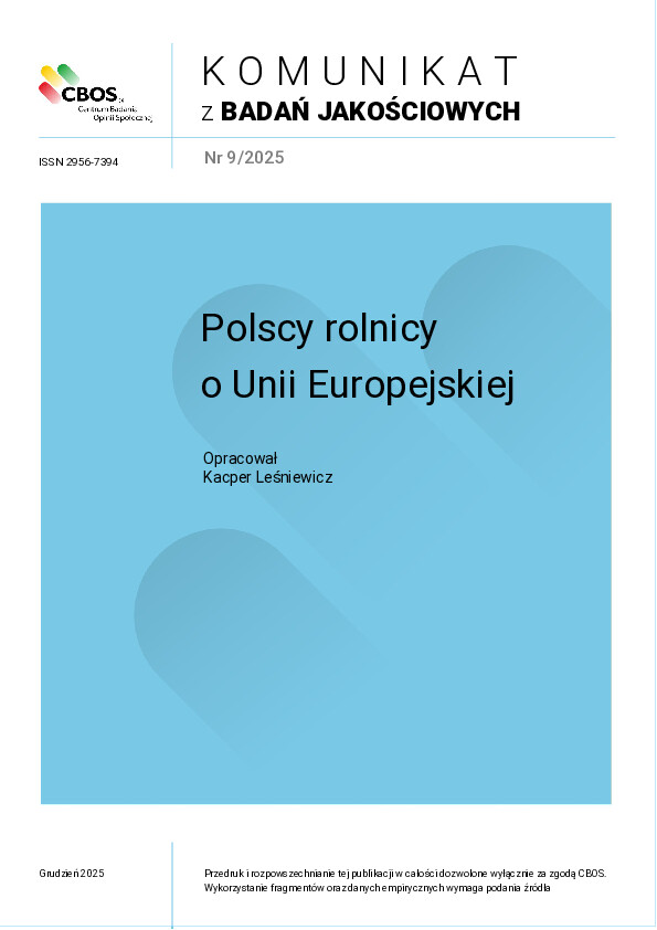 Okładka CBOS Fokus nr 9/2025