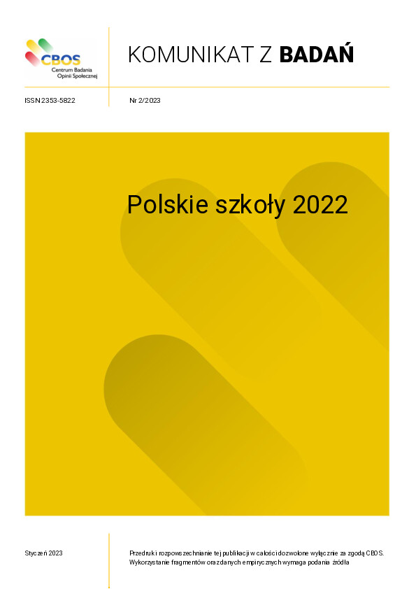 Okładka komunikatu Nr 2/2023
