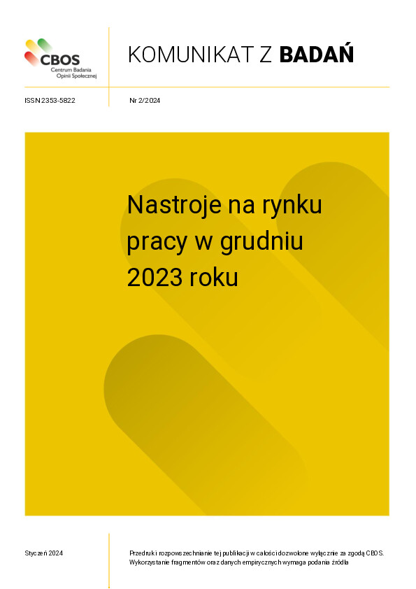 Okładka komunikatu Nr 2/2024