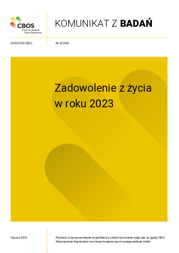 Okładka komunikatu Nr 6/2024