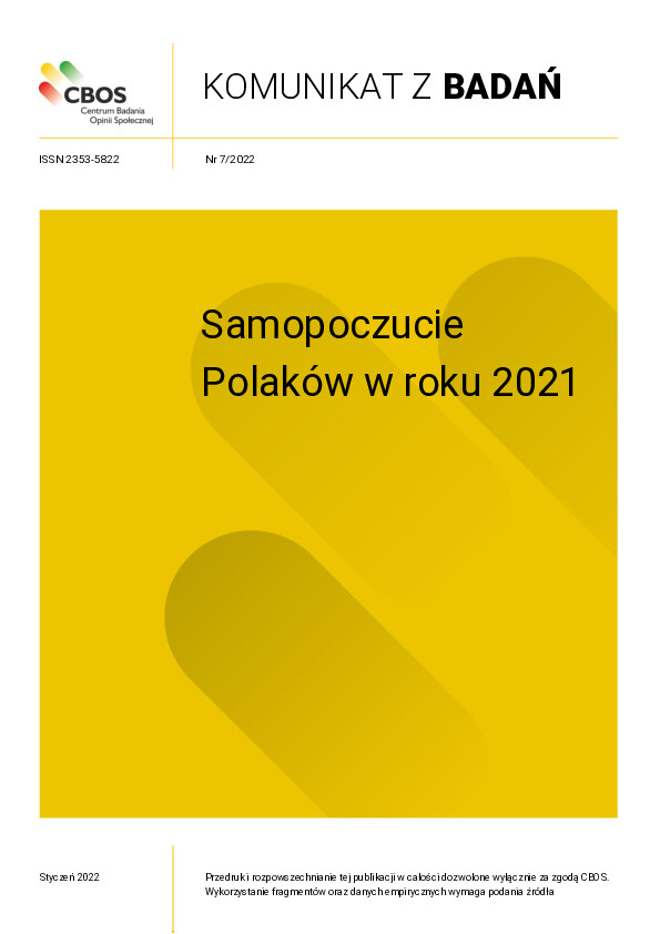 Okładka komunikatu Nr 7/2022