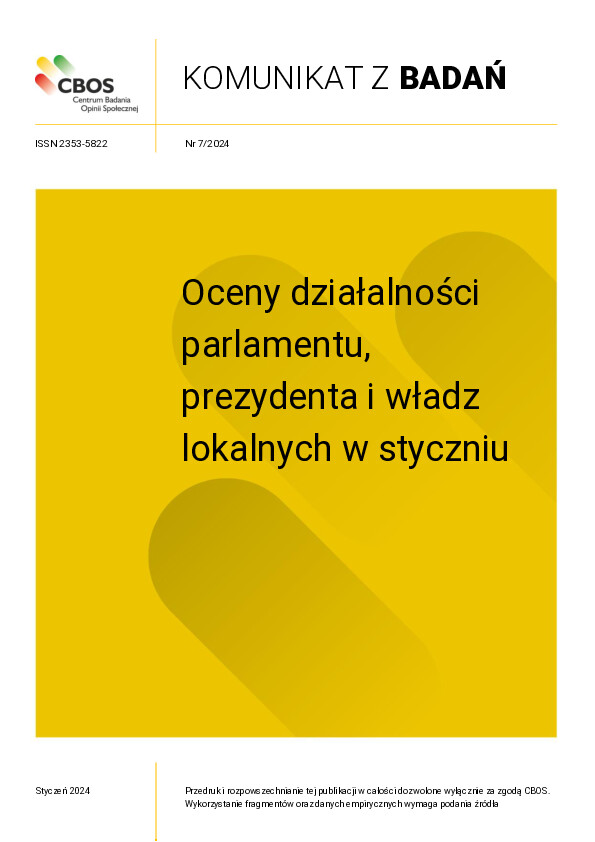 Okładka komunikatu Nr 7/2024