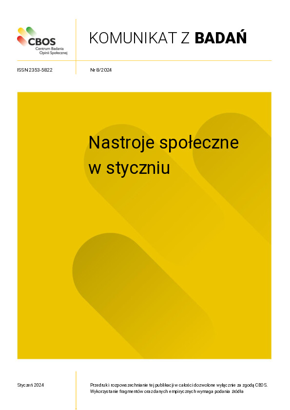 Okładka komunikatu Nr 8/2024