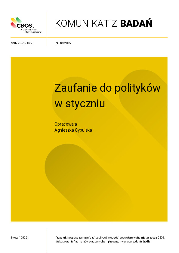 Okładka komunikatu Nr 10/2025