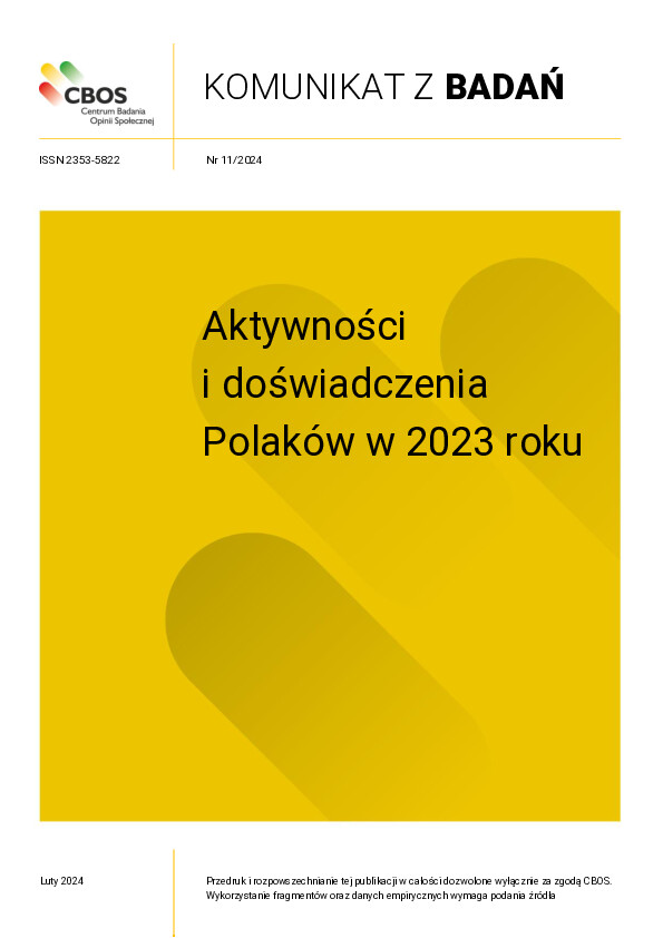 Okładka komunikatu Nr 11/2024