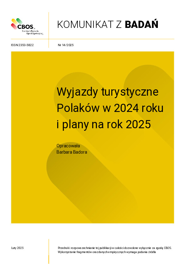 Okładka komunikatu Nr 14/2025
