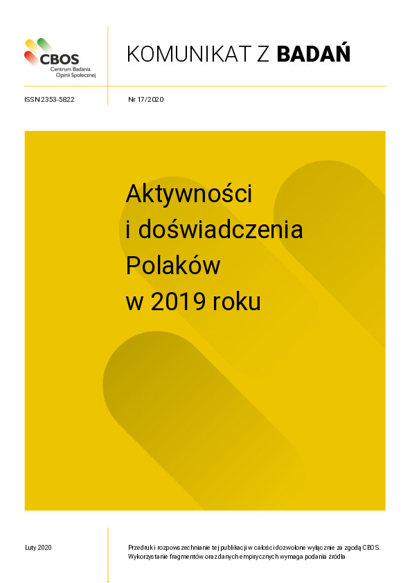 Okładka komunikatu Nr 17/2020
