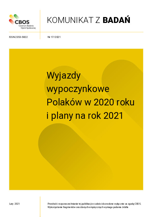 Okładka komunikatu Nr 17/2021