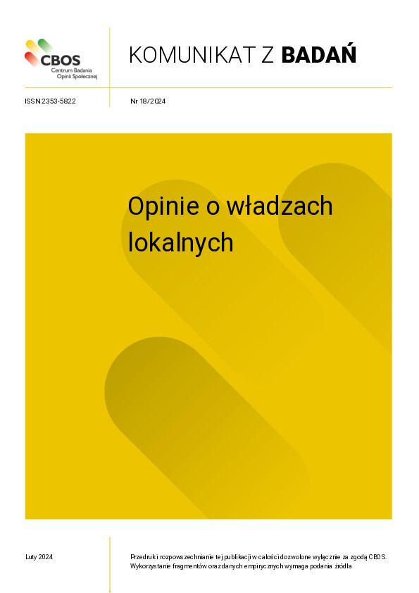 Okładka komunikatu Nr 18/2024
