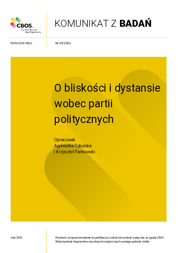Okładka komunikatu Nr 20/2026