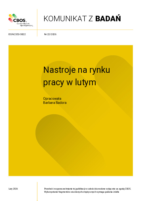 Okładka komunikatu Nr 22/2026