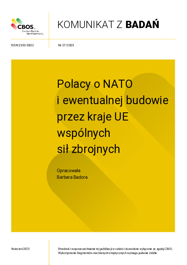 Okładka komunikatu Nr 27/2025