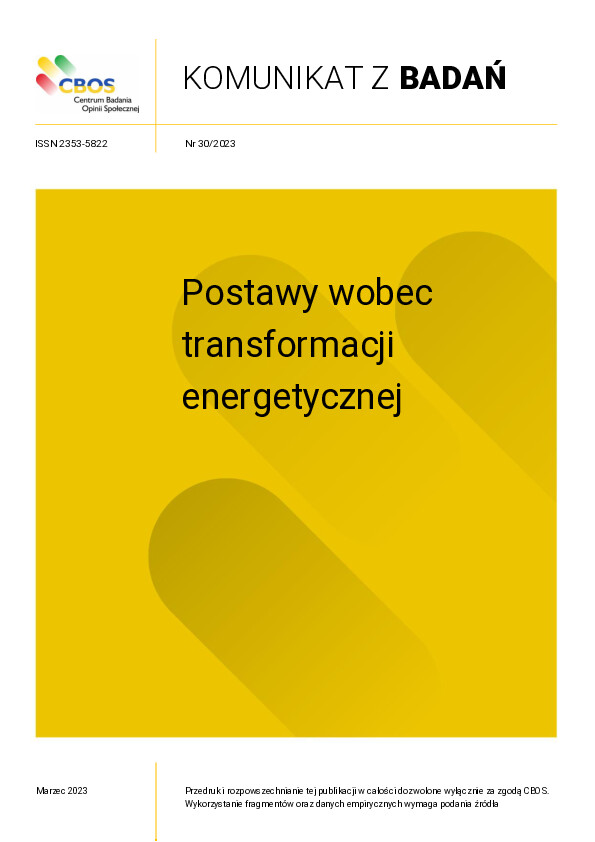 Okładka komunikatu Nr 30/2023