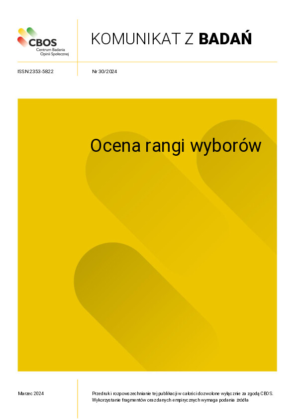 Okładka komunikatu Nr 30/2024
