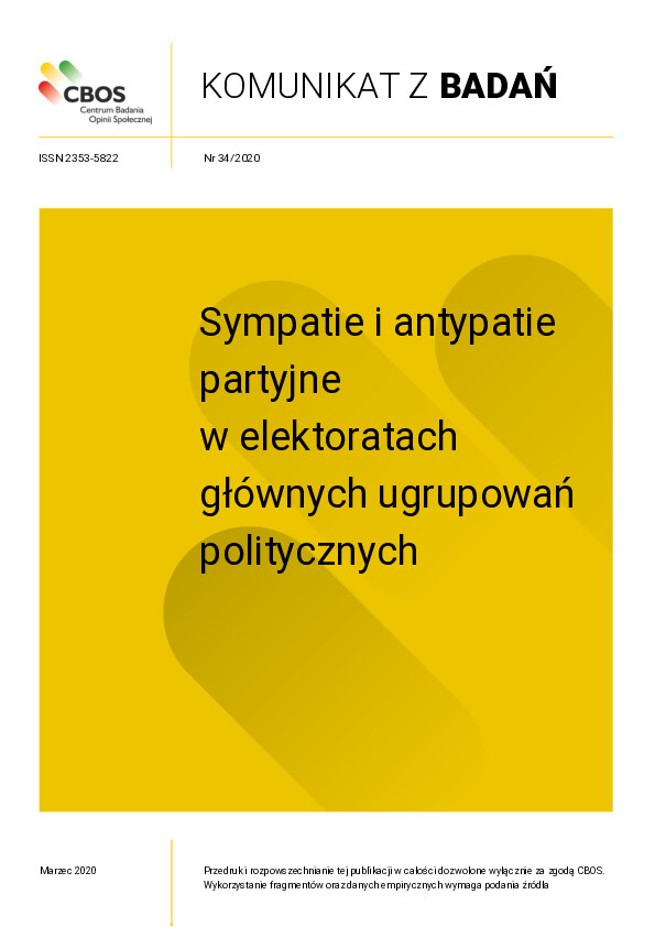 Okładka komunikatu Nr 34/2020