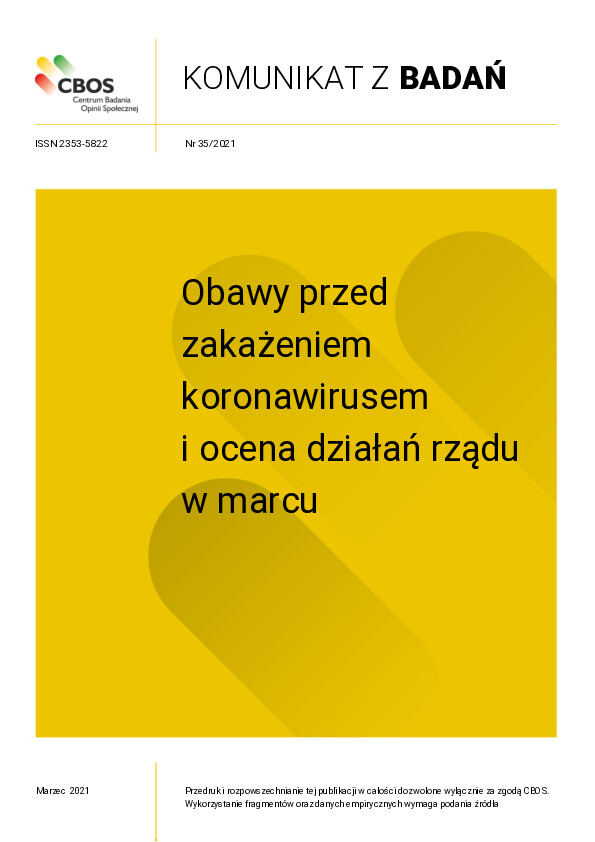 Okładka komunikatu Nr 35/2021