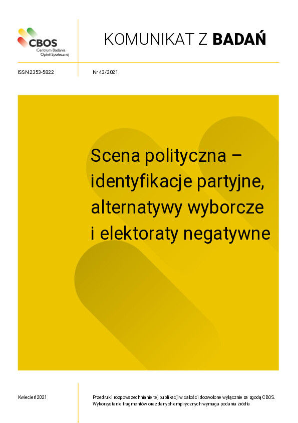 Okładka komunikatu Nr 43/2021