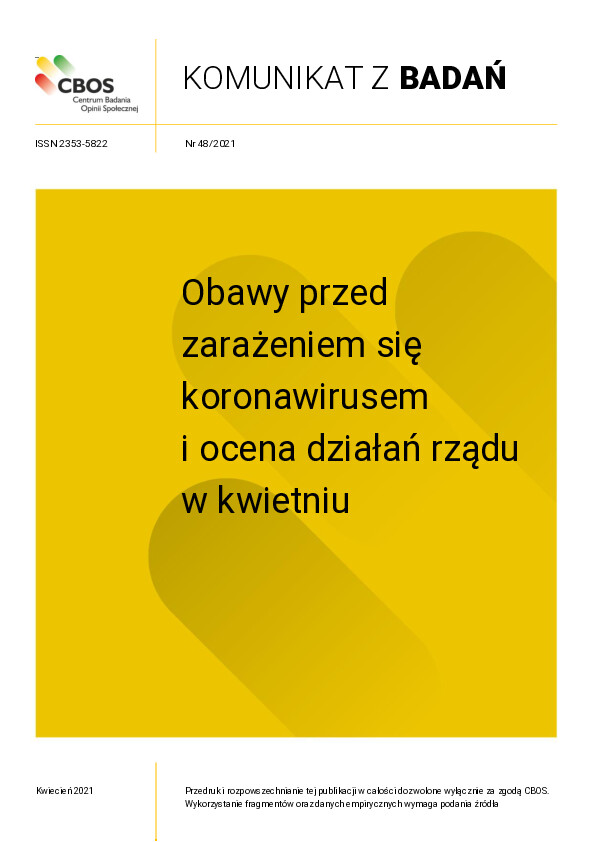Okładka komunikatu Nr 48/2021