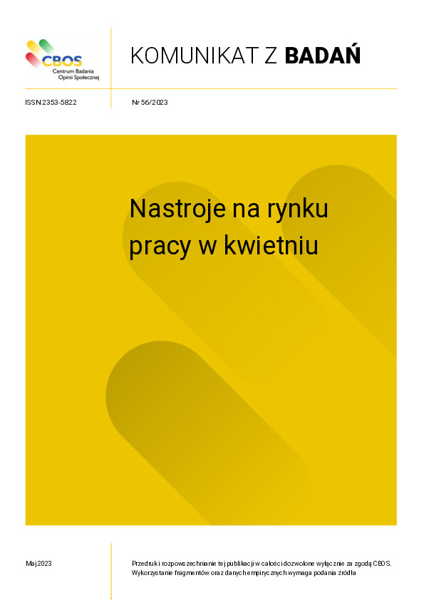 Okładka komunikatu Nr 56/2023