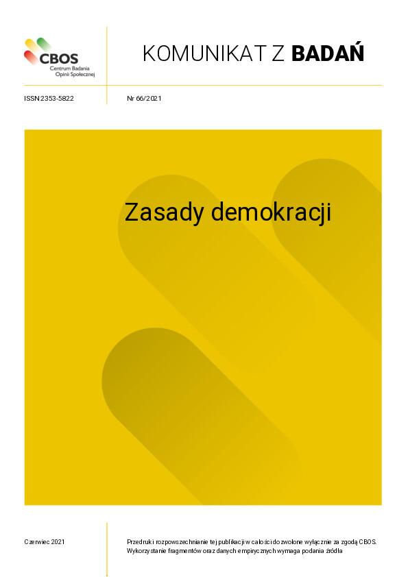 Okładka komunikatu Nr 66/2021