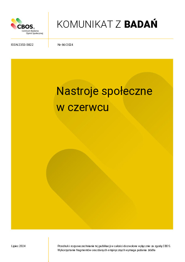 Okładka komunikatu Nr 66/2024