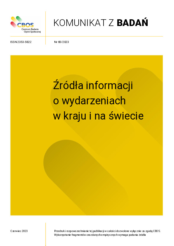 Okładka komunikatu Nr 68/2023