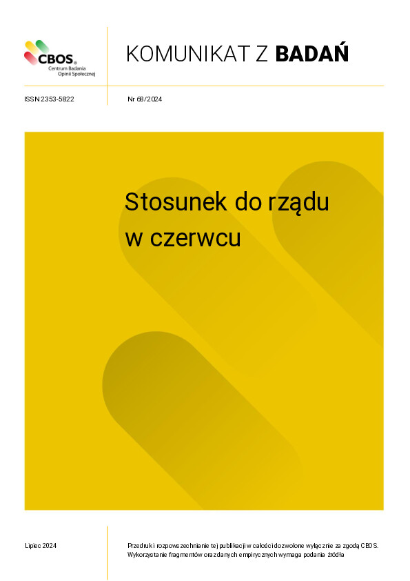 Okładka komunikatu Nr 68/2024