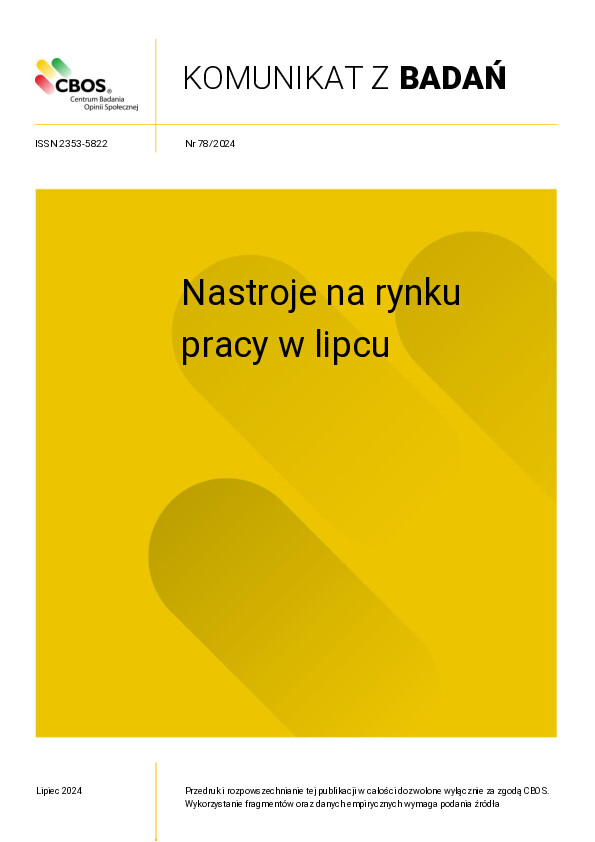 Okładka komunikatu Nr 78/2024