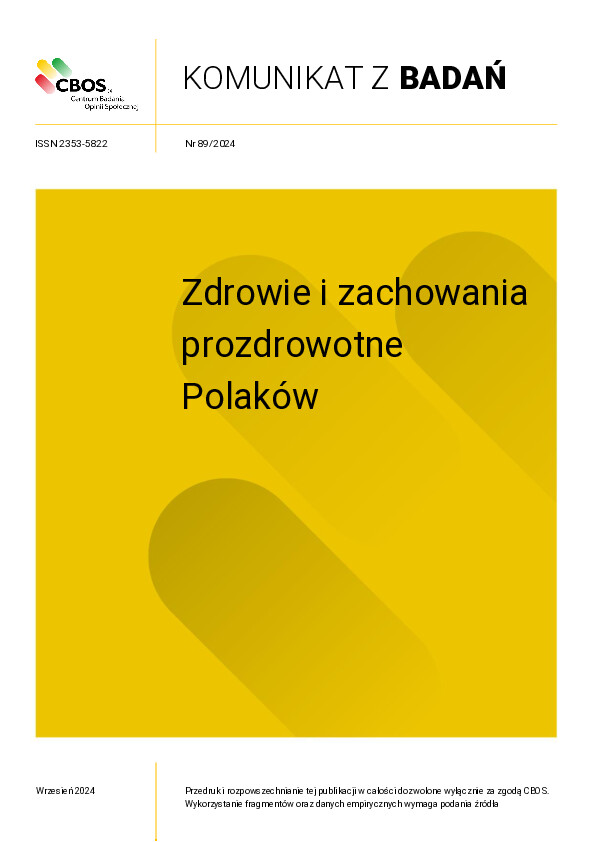 Okładka komunikatu Nr 89/2024