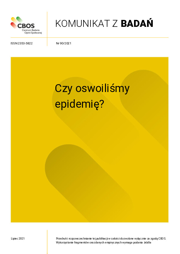 Okładka komunikatu Nr 90/2021