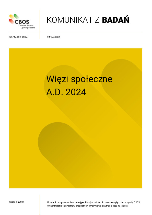 Okładka komunikatu Nr 90/2024