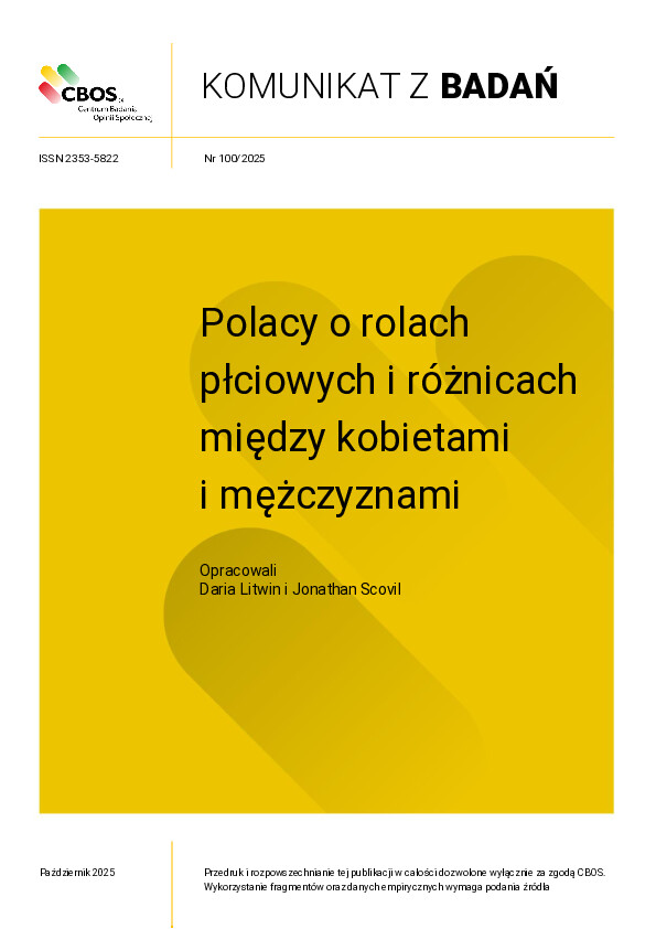 Okładka komunikatu Nr 100/2025