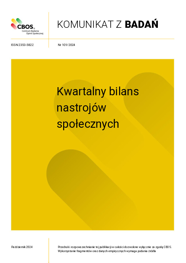 Okładka komunikatu Nr 101/2024