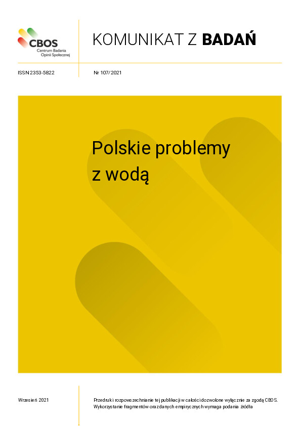Okładka komunikatu Nr 107/2021