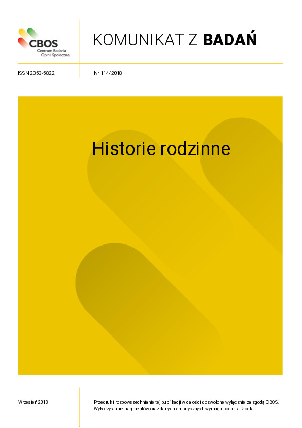 Okładka komunikatu Nr 114/2018