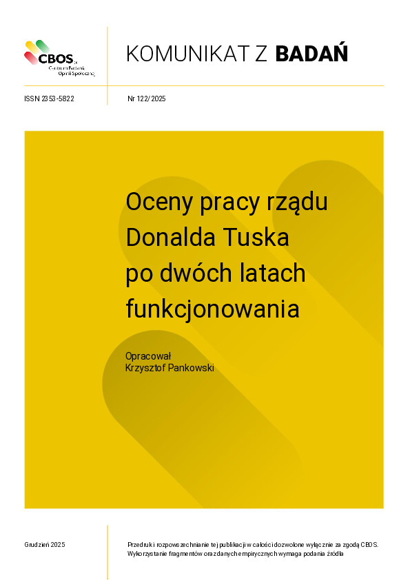 Okładka komunikatu Nr 122/2025