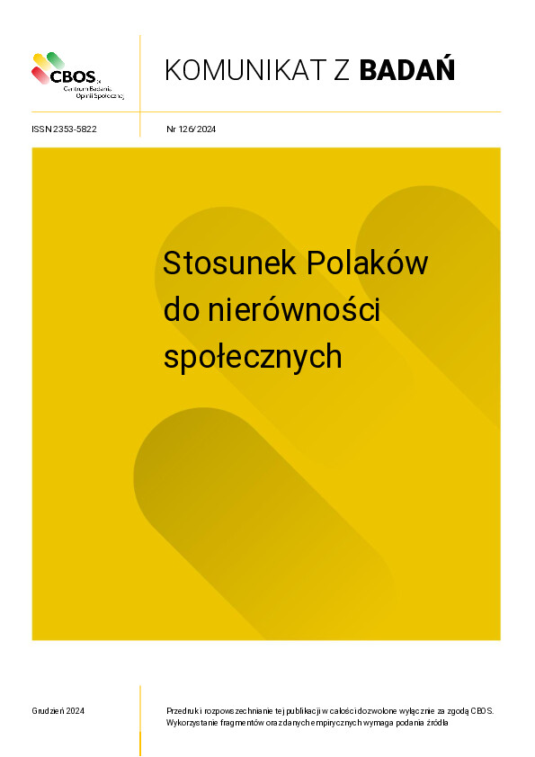 Okładka komunikatu Nr 126/2024